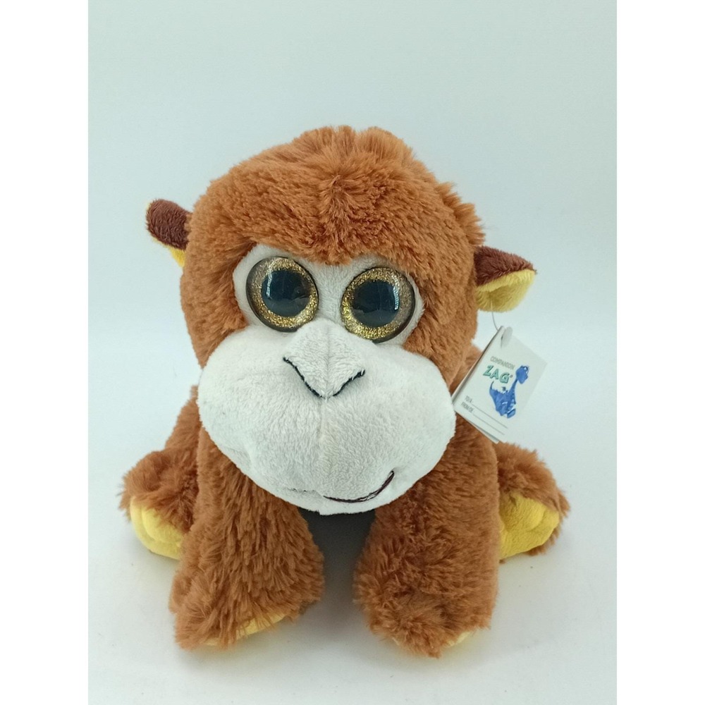 Confection Zag Monkey Plush Toy New‎ With Tags Stuffed Animal NWT